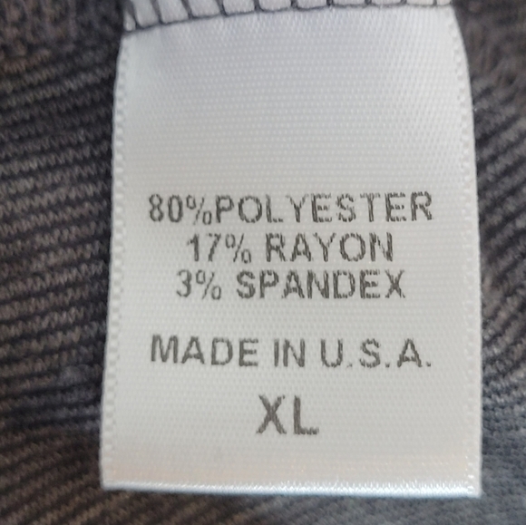 Bobeau 3/4 Sleeve Peplum Top - Size XL - Picture 8 of 10